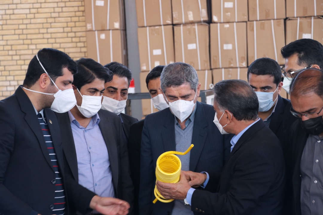 افتاحیه شهرک صنعتی بزرگ شیراز با حضور دانیالی و ابراهیمی شرکت خدماتی