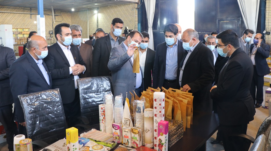 افتتاحیه شرکت تولیدی در شهرک شیراز