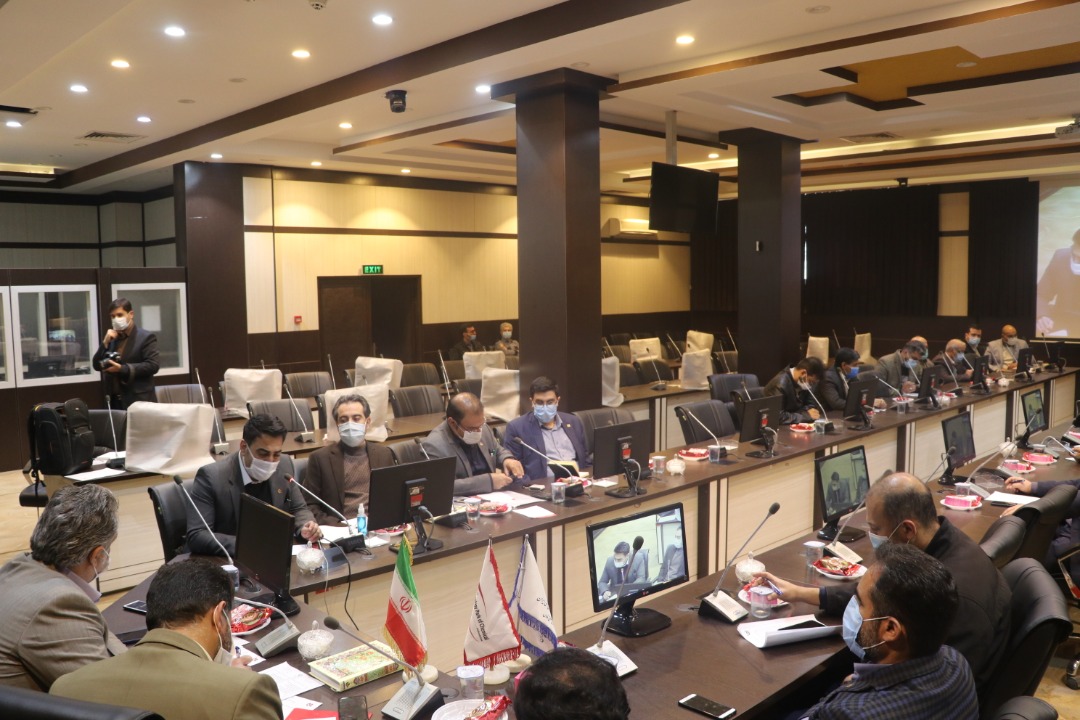 جلسه هیئت مدیره شرکت خدماتی جلسه با فرماندار شیراز