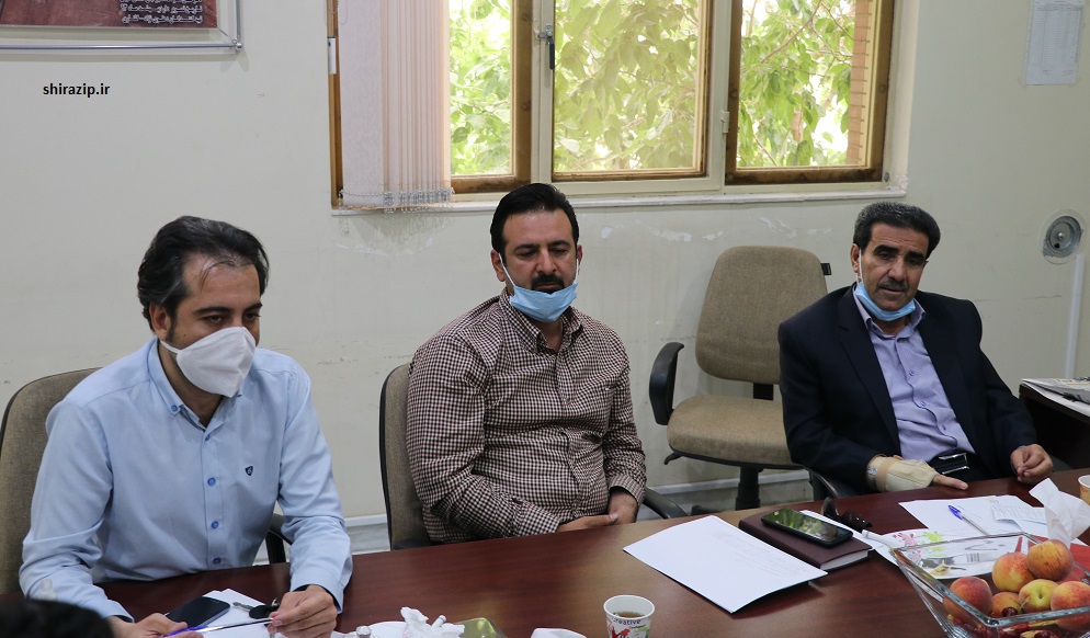 هیات 5 نفره شرکت خدماتی شهرک صنعتی بزرگ شیراز