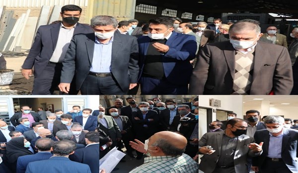 اولین بازدید استاندار از 10 واحد تولیدی و صنعتی شهرک صنعتی بزرگ شیراز