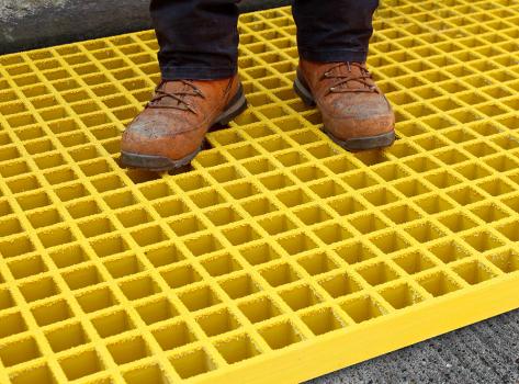 Fiberglass grating