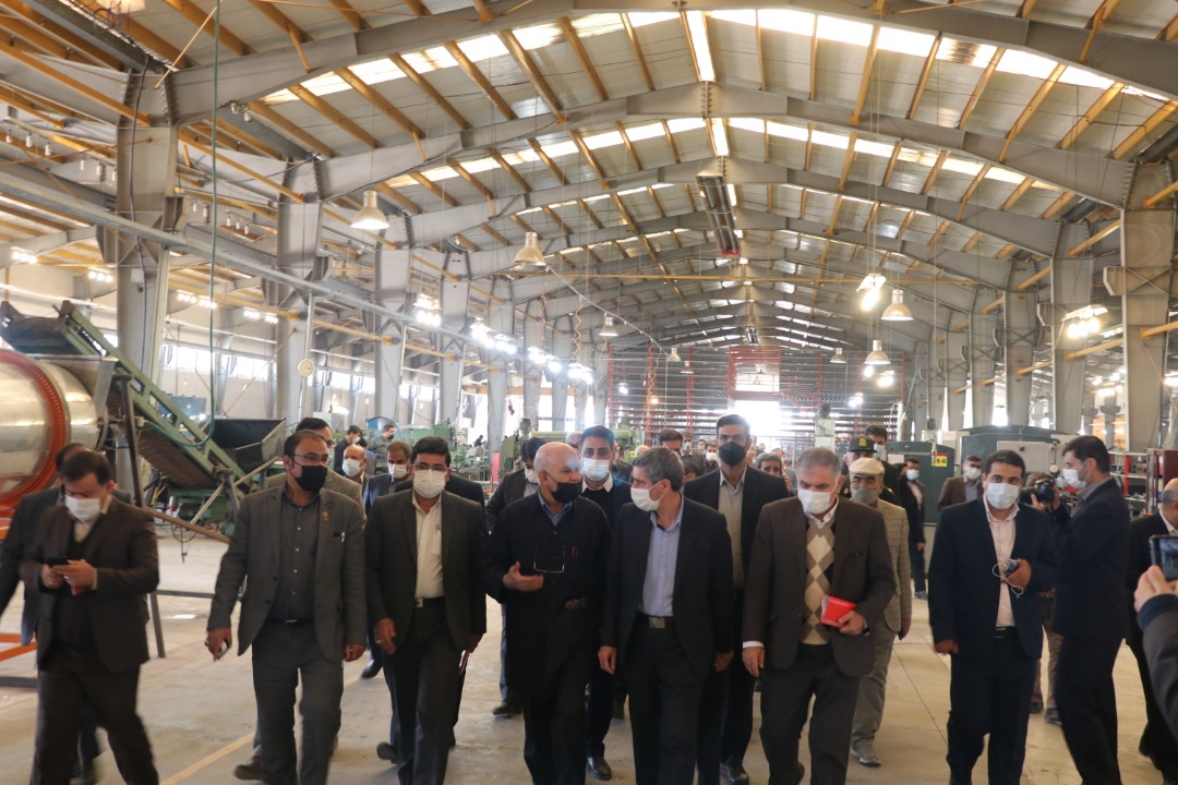 بازدیداستاندارد از شهرک صنعتی بزرگ شیراز